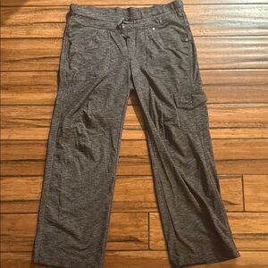 Kuhl Heather Gray Wide Leg Lounge Pants Women’s Size 10 Short